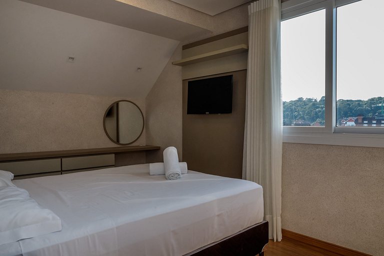 Extraordinary apartment in the center of Gramado.