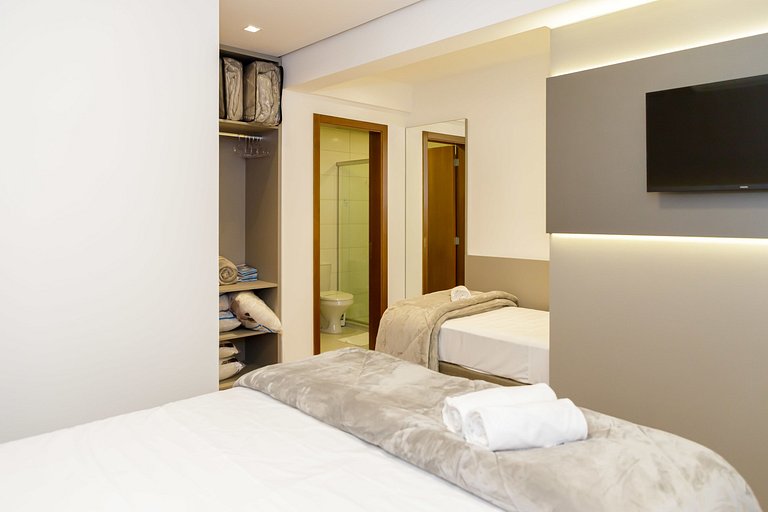 Apto NOVO no Centro de Gramado Recém Decorado