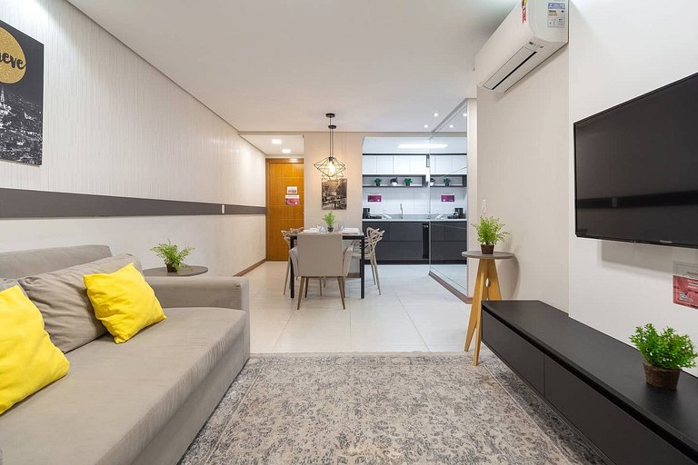 Apartamento Moderno a 300m da Borges de Medeiros