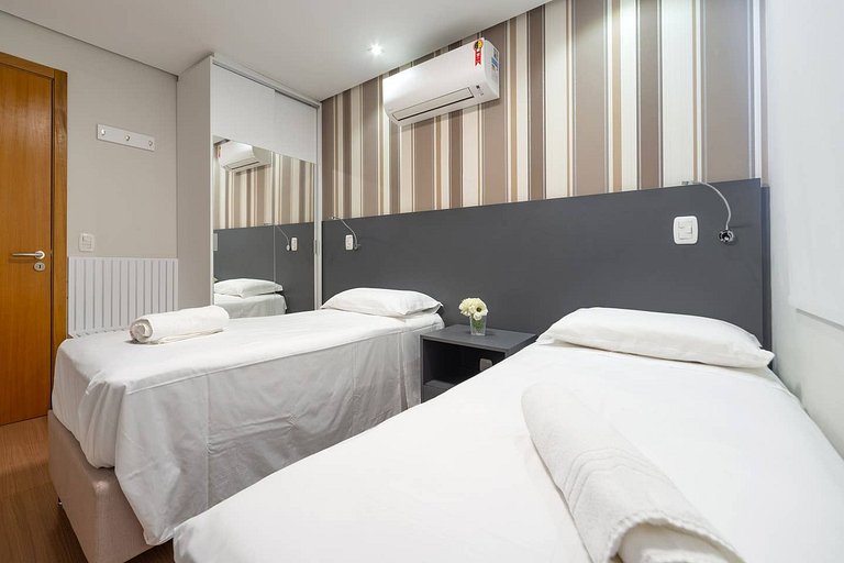 Apartamento Moderno a 300m da Borges de Medeiros
