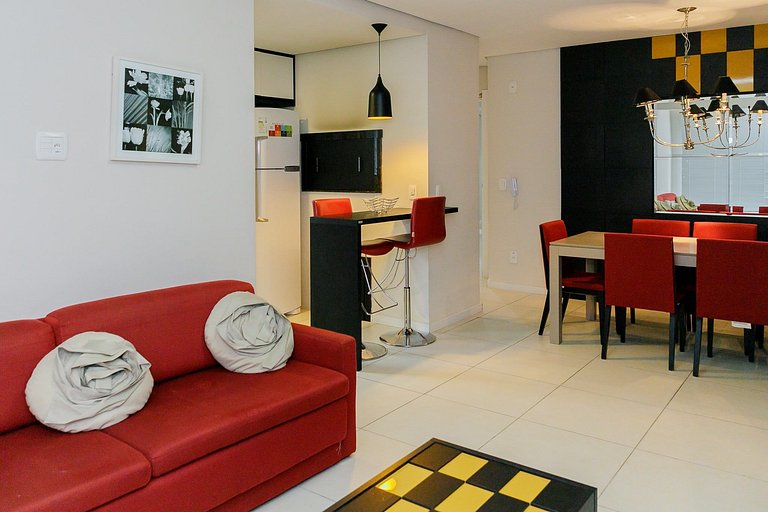 Apartamento Familiar a 350m da Borges de Medeiros