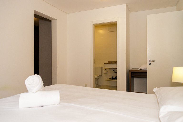 Apartamento no Centro de Gramado com Lareira