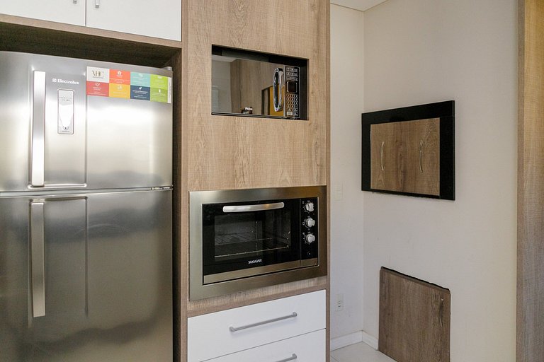 Apartamento no Centro de Gramado com Lareira