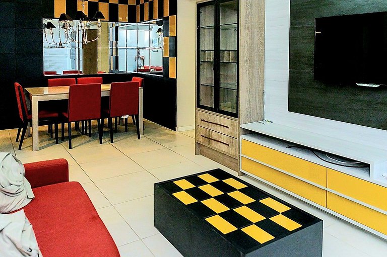 Apartamento Familiar a 350m da Borges de Medeiros