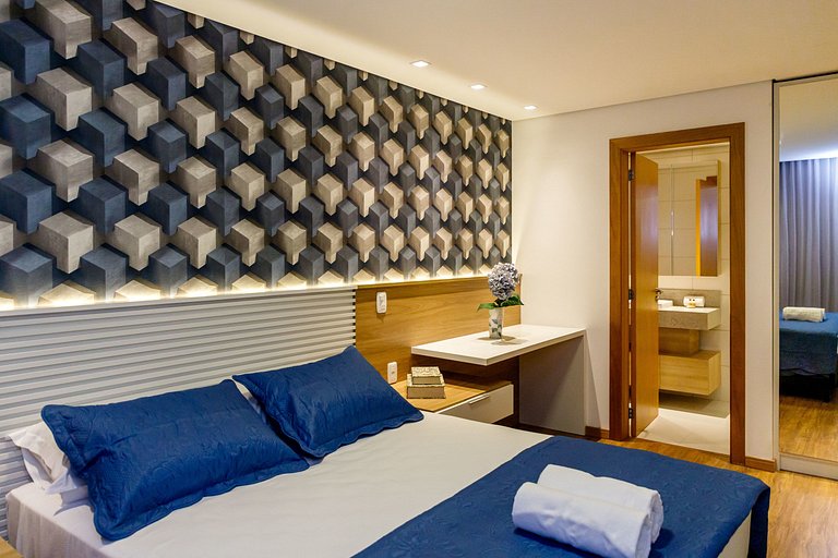Apartamento Completo a 400m da Borges de Medeiros