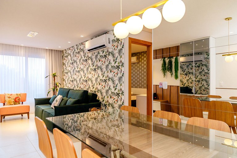 Apartamento Completo a 400m da Borges de Medeiros