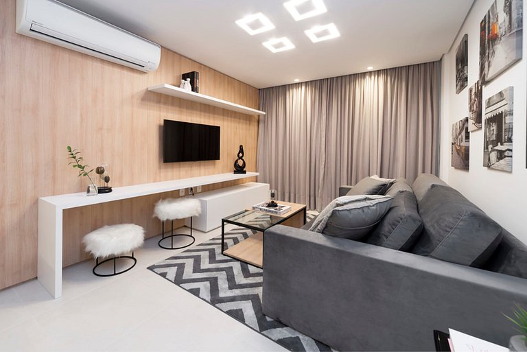 Extraordinary apartment in the center of Gramado.