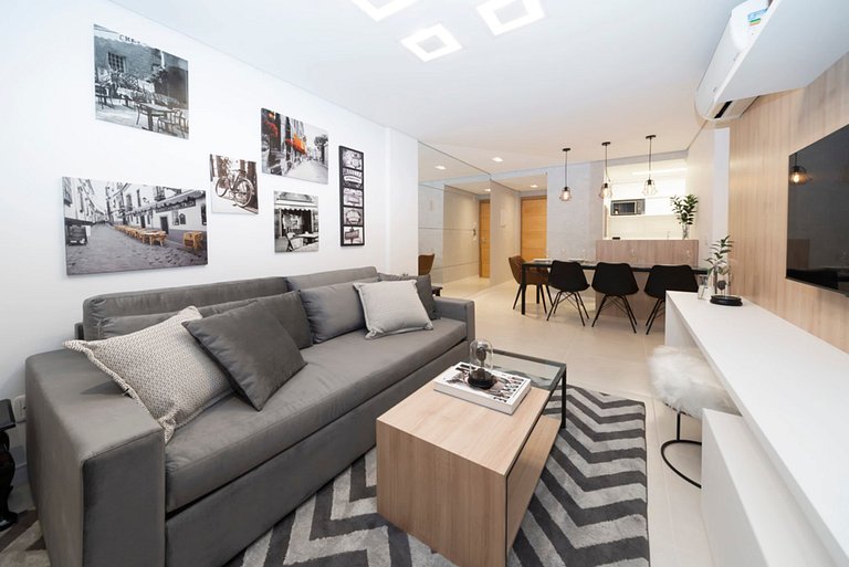 Lindo e Novo Apto no Centro de Gramado