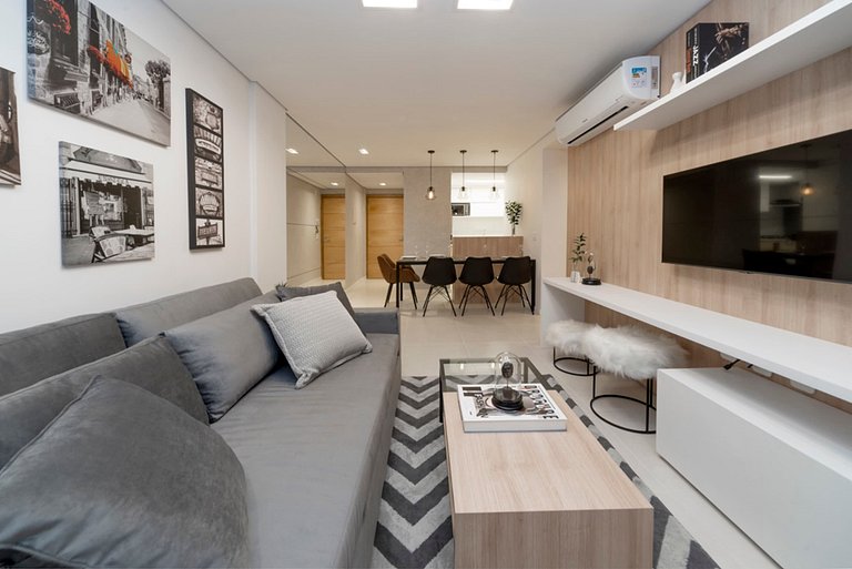 Lindo e Novo Apto no Centro de Gramado