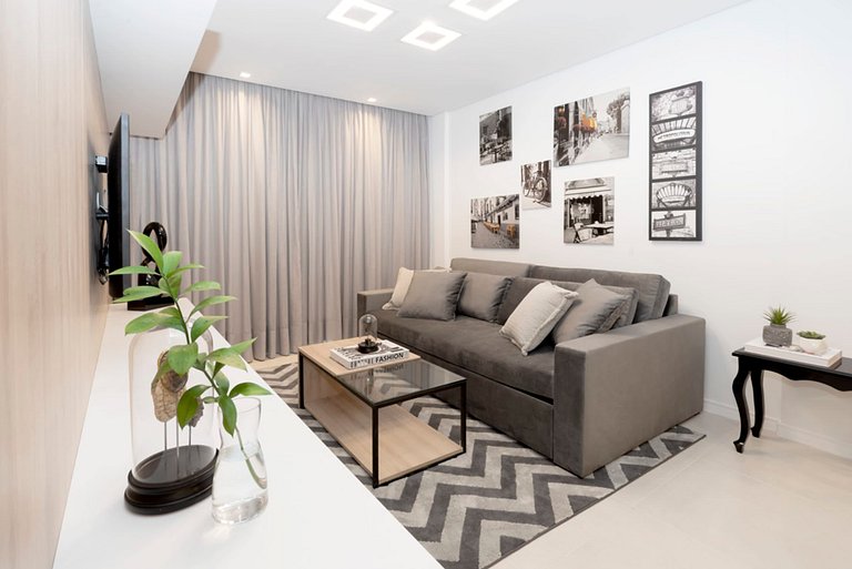 Extraordinary apartment in the center of Gramado.