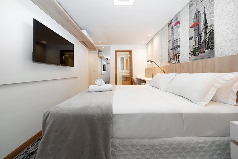 Extraordinary apartment in the center of Gramado.