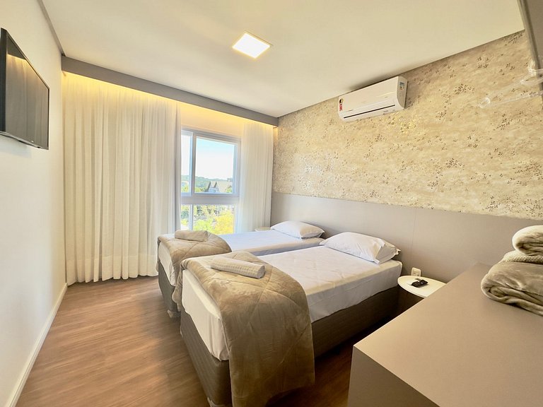 Apto Novo e Elegante no Centro de Gramado