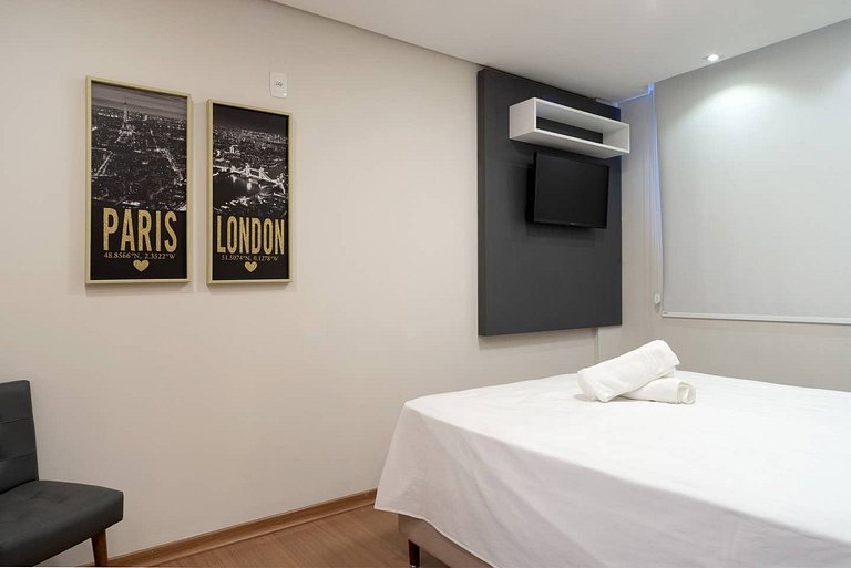 Apartamento Charmoso a 300m da Borges de Medeiros