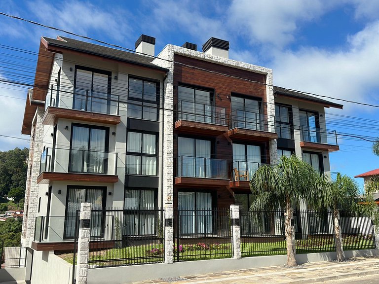 Sophisticated Apartment with Balcony in Gramado