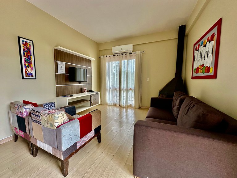 Apartamento com Churrasqueira ao lado do NBA Park