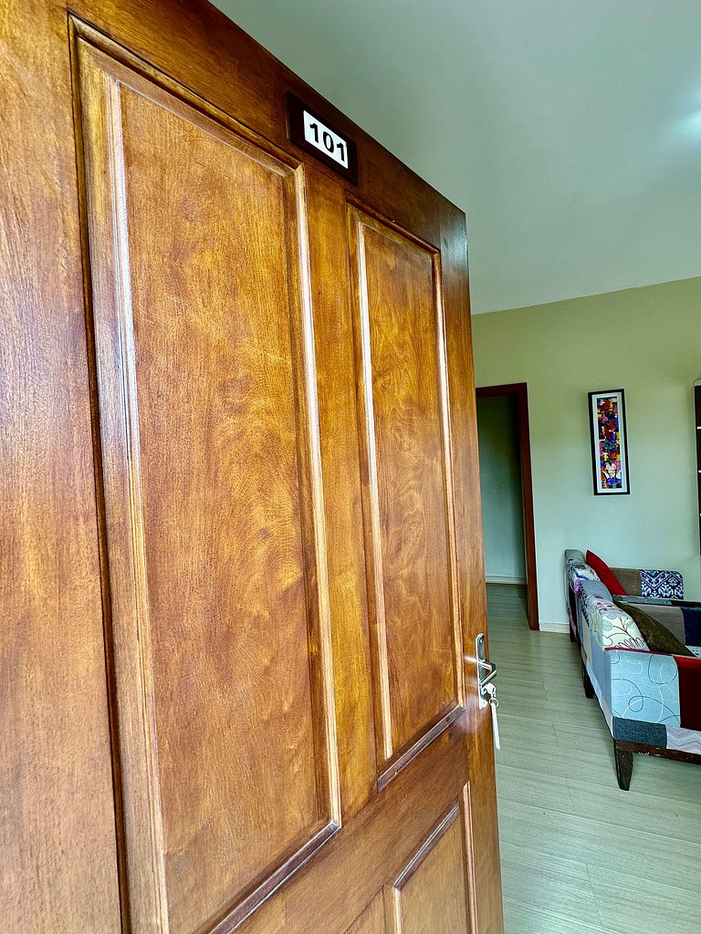 Apartamento com Churrasqueira ao lado do NBA Park