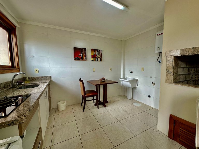 Apartamento com Churrasqueira ao lado do NBA Park