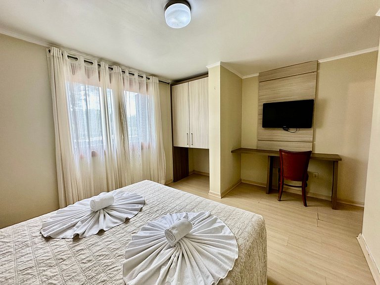 Apartamento com Churrasqueira ao lado do NBA Park