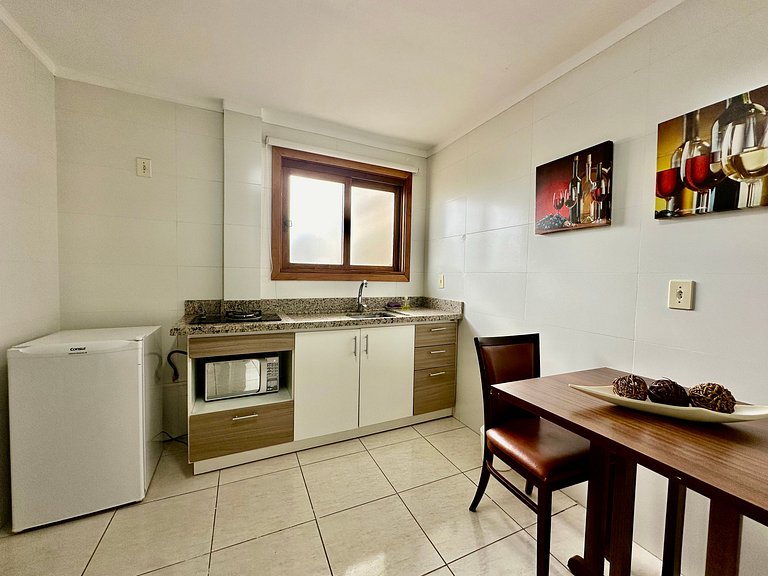 Apartamento com Churrasqueira ao lado do NBA Park