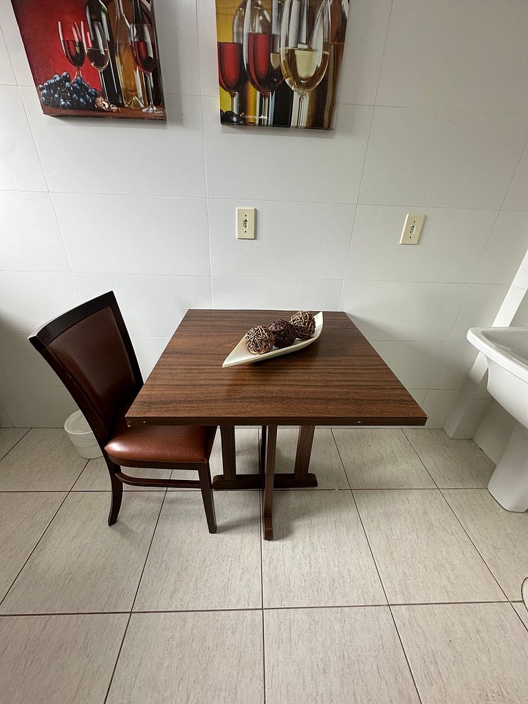 Apartamento com Churrasqueira ao lado do NBA Park