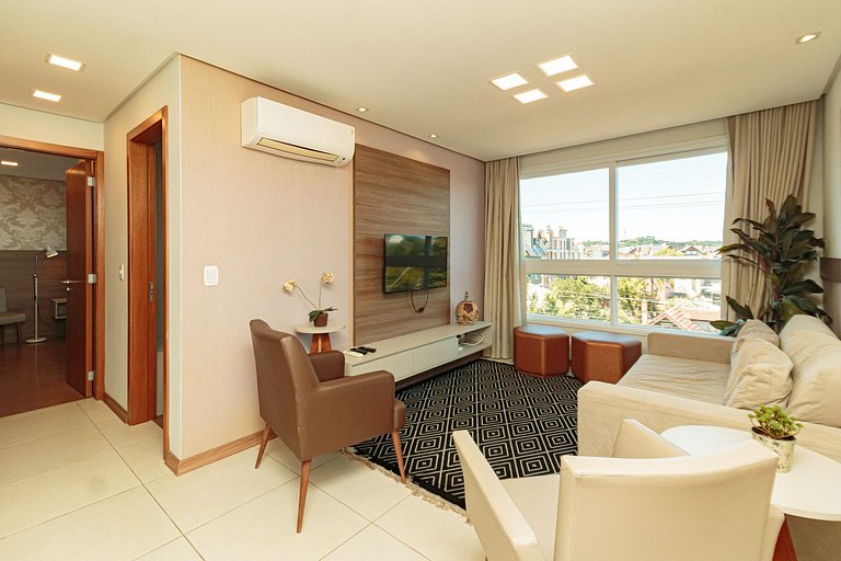 Extraordinário Apartamento no Centro de Gramado