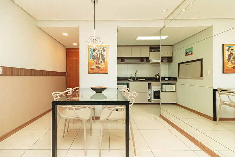 Extraordinary apartment in the center of Gramado.