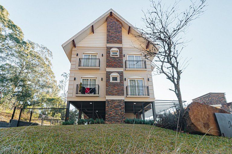 Ap 1 Dormitório com garagem ampla e churrasqueira