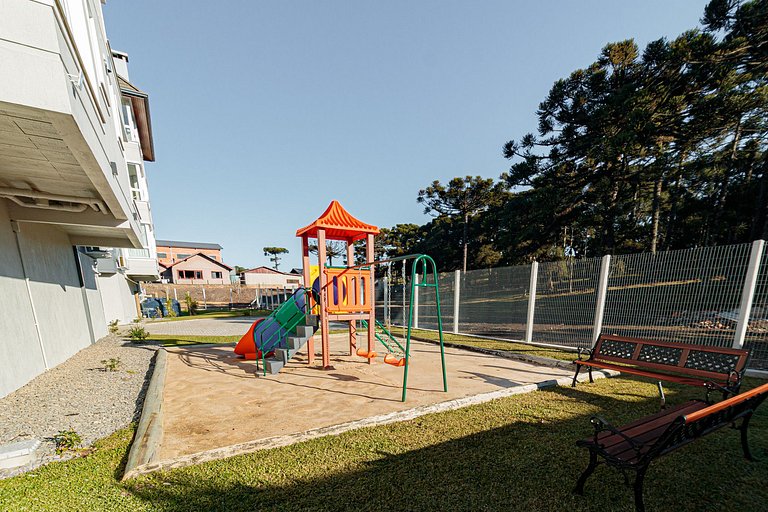 2 suítes + churrasqueira com vista para araucárias