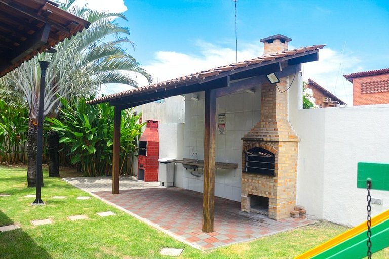 Aconchegante 2 dormitórios com 3 piscinas