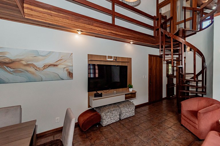 Duplex até 8 pessoas: Frente ao Lago Joaquina Bier