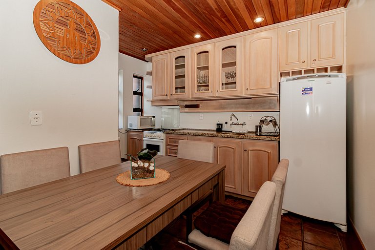 Duplex até 8 pessoas: Frente ao Lago Joaquina Bier