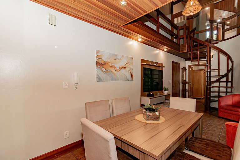 Duplex até 8 pessoas: Frente ao Lago Joaquina Bier