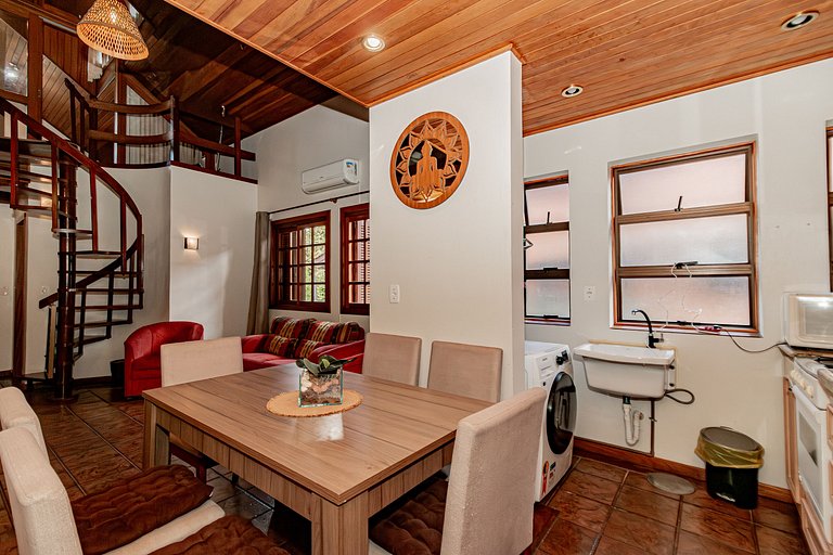 Duplex até 8 pessoas: Frente ao Lago Joaquina Bier