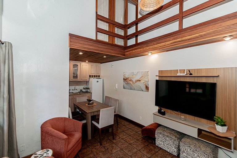Duplex até 8 pessoas: Frente ao Lago Joaquina Bier