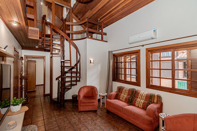 Duplex até 8 pessoas: Frente ao Lago Joaquina Bier
