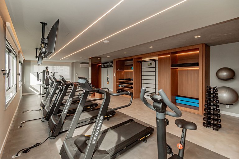 Studio Completo a 450 m do consulado USA